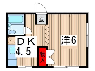 双葉ハイツの物件間取画像